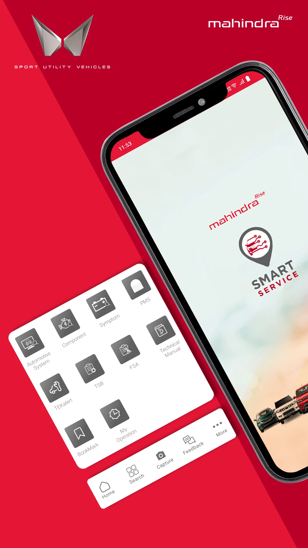 Mahindra Smart Service screenshot