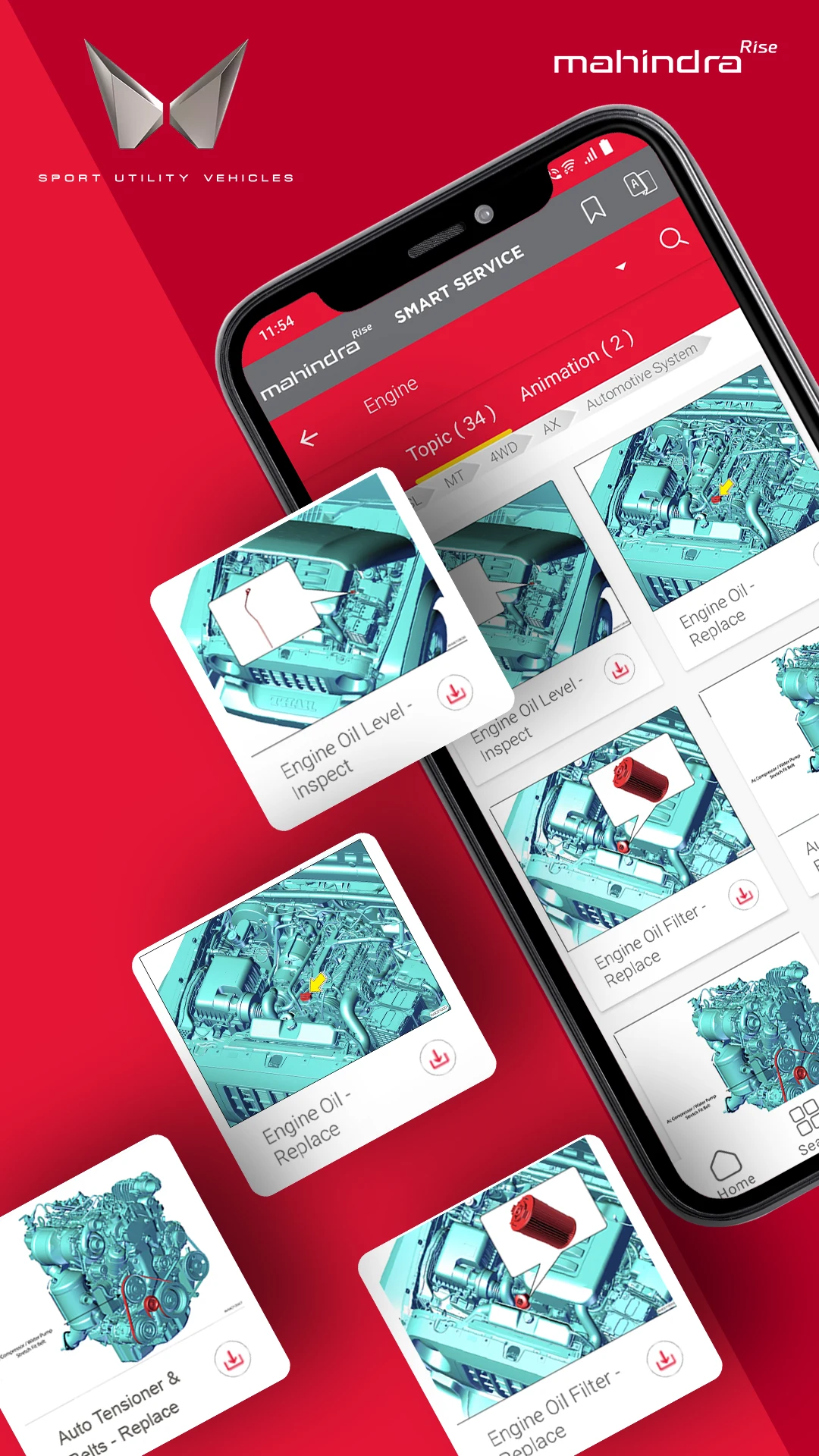 Mahindra Smart Service screenshot