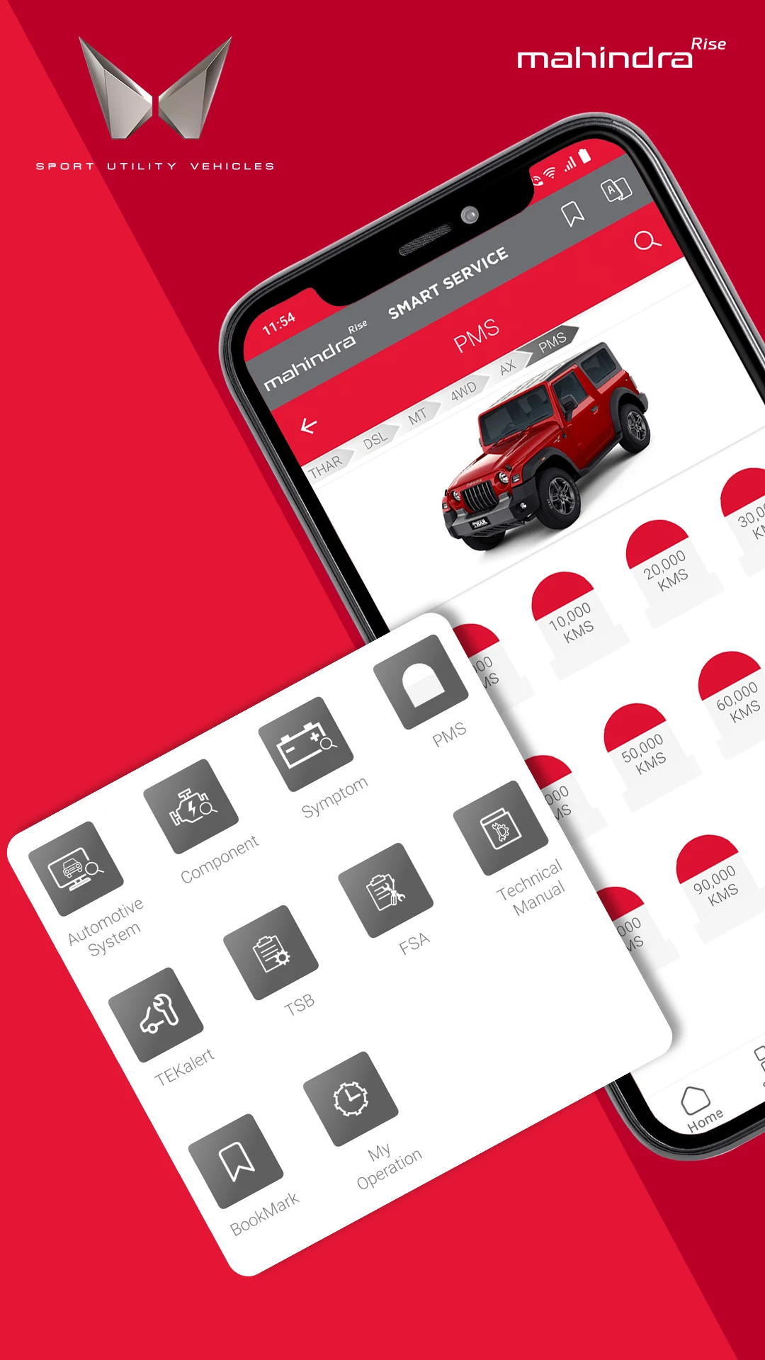 Mahindra Smart Service screenshot
